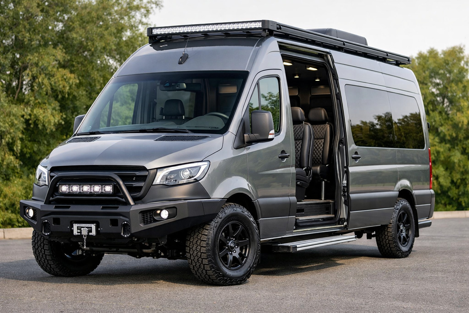Upgrade de start pentru Mercedes Sprinter W907/W910 pentru microbuz de pasageri