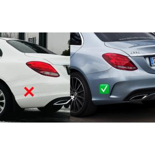 Aparatori noroi spate Premium (pentru AMG-Line, 2 buc.) foto 2