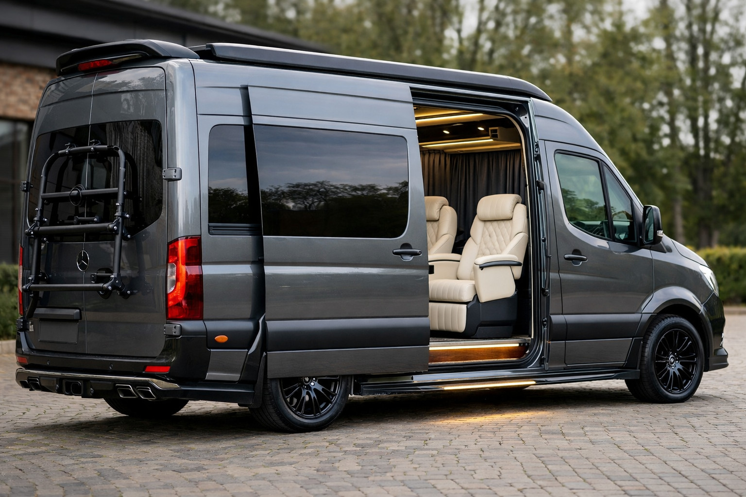 Mercedes Sprinter W907/W910: conversie VIP fara stralucire ieftina