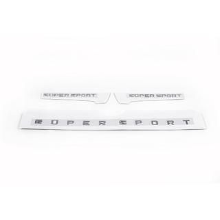 Emblema / insigna Supersport (3 buc) Lexus LX570/450d 2008-2022 foto 3