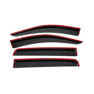 Paravanturi geamuri cu ornament negru Niken Luxury (2015-2022, 4 buc.) Ford Ranger 2011–2022 foto 4