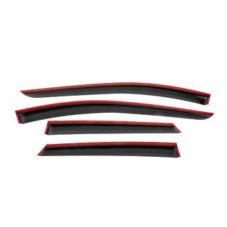 Paravanturi geam cu bandou negru Niken Luxury (4 buc) Seat Leon 2013-2020 foto 4