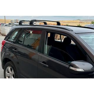 Bare portbagaj (transversale) pentru puncte de prindere originale Ecem V3 (2 buc) Suzuki Grand Vitara 2005-2017 foto 3