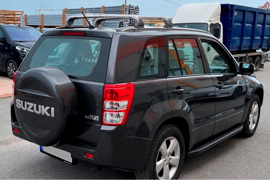 Suzuki Grand Vitara 2005-2017 Bare portbagaj (transversale) pentru puncte de prindere originale Ecem V3 (2 buc) Foto 7