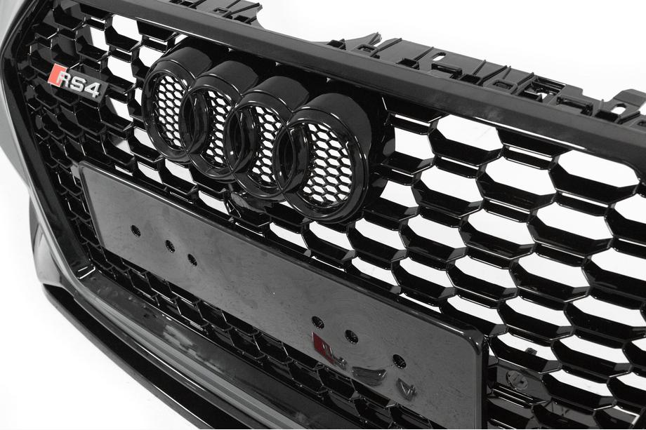 Audi A4 B9 2015-2024 Bara fata RS-Style (pentru senzori radar, 2015-2019) Foto 7