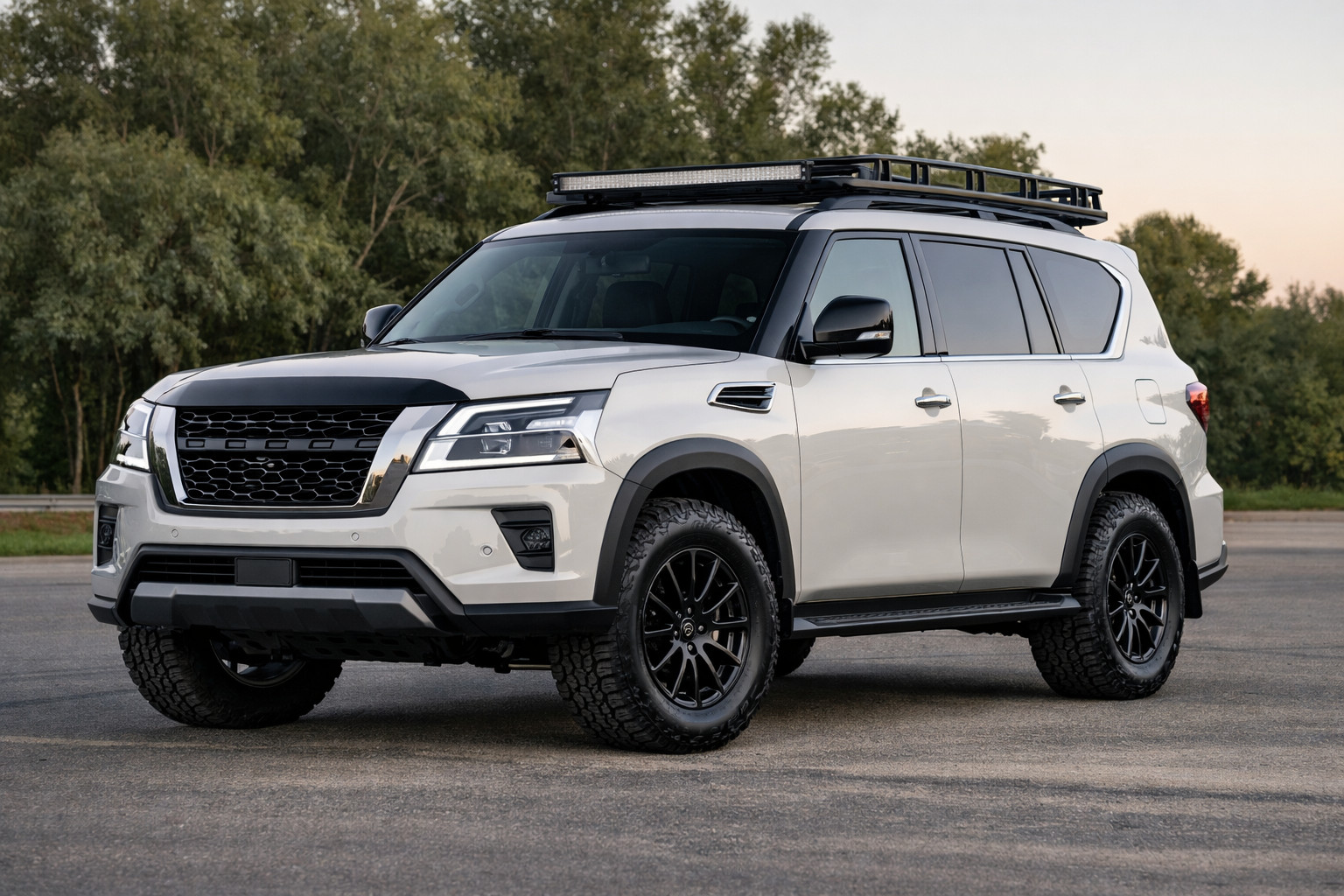 Cand are sens un restyling Nissan Patrol Y62 in stil mai nou