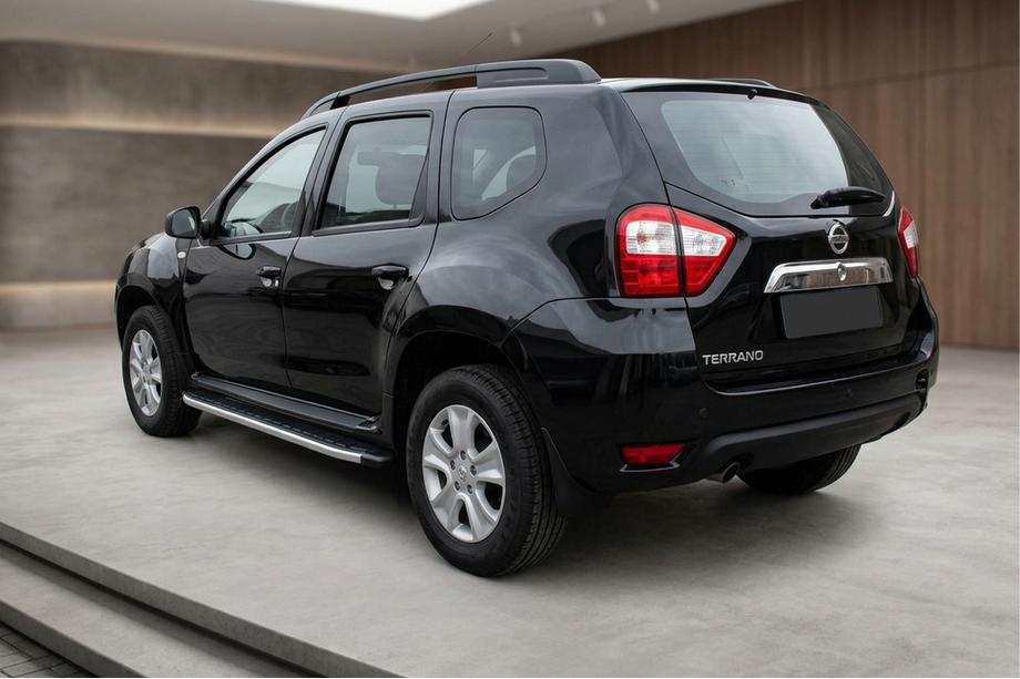 Nissan Terrano 2014- Praguri laterale Fullmond (2 buc., Aluminiu) Foto 1
