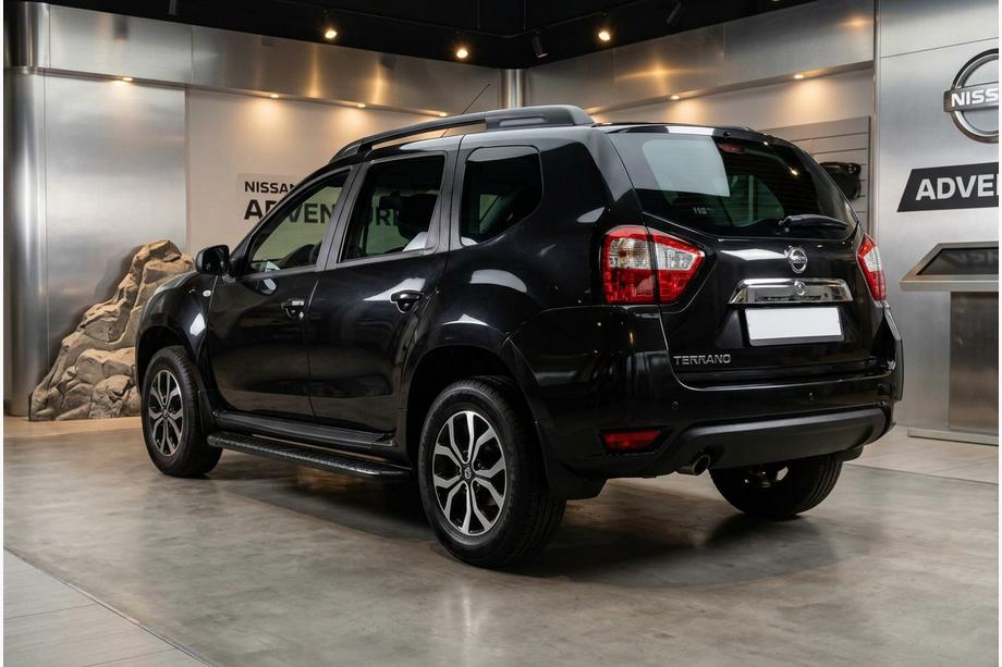 Nissan Terrano 2014- Praguri laterale Bosphorus Black (2 buc., Aluminiu) Foto 1