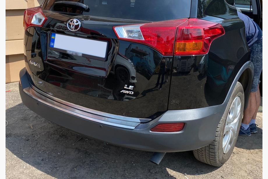 Toyota Rav 4 2013-2018 Ornament portbagaj OmsaLine inox (2013-2016) Image