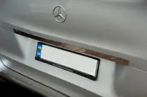 Mercedes Vito/V-class W447 2014- Ornament lat din inox deasupra numarului de inmatriculare foto 2