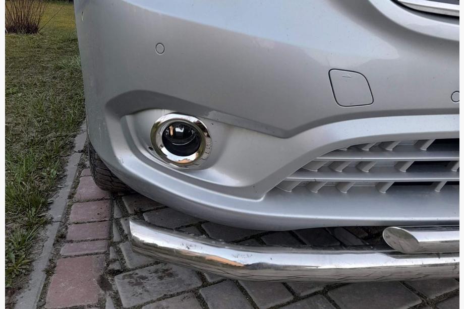 Mercedes Vito/V-class W447 2014- Capace pentru proiectoare ceata (2 buc, inox) Image