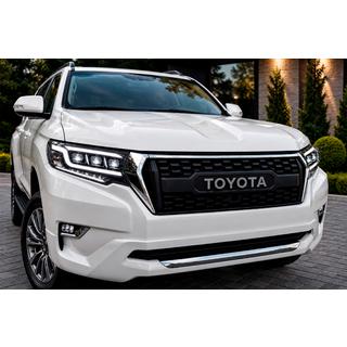 Grila radiator 2017↗ (OffRoad) Toyota Land Cruiser Prado 150 2009-2023 foto 1