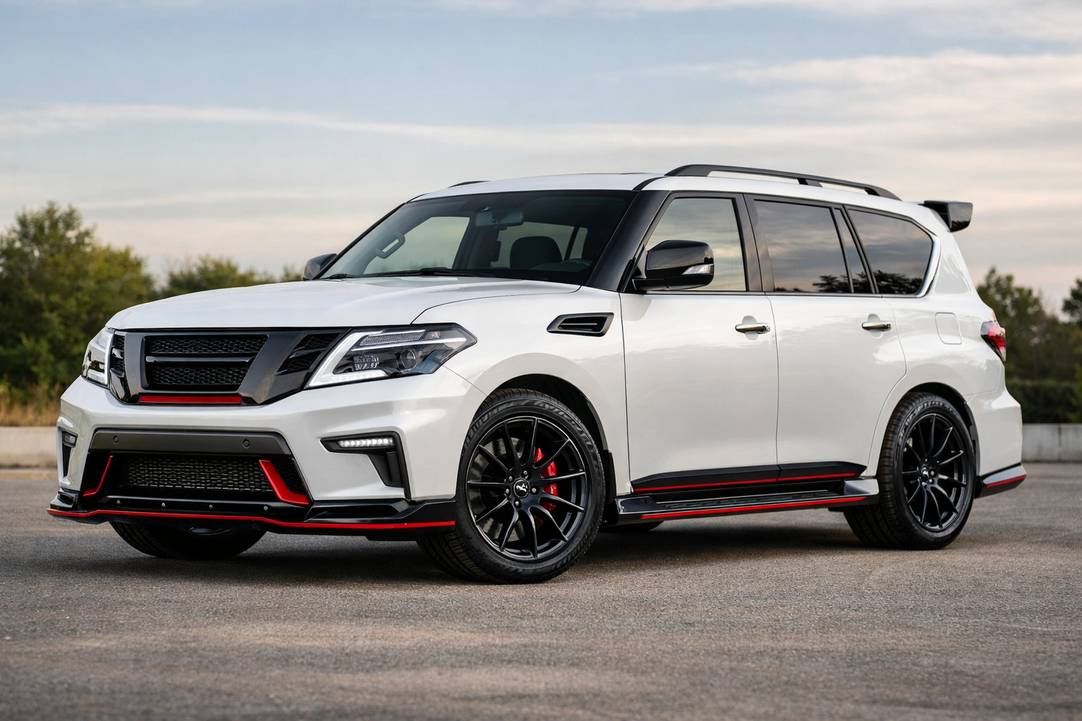 Ce sa montezi pe Nissan Patrol Y62 daca vrei stil Nismo fara circ