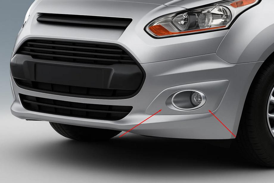 Ford Connect 2014-2021 Capace pentru proiectoare ceata (2 buc, inox) Image