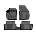 Citroen C3 X/e-C3 2022– Covorase auto din cauciuc Stingray 3D (pentru e-C3, 3 buc.) foto 1
