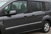 Ford Connect 2014-2021 Ornamente inferioare geamuri inox (4 buc) foto 1