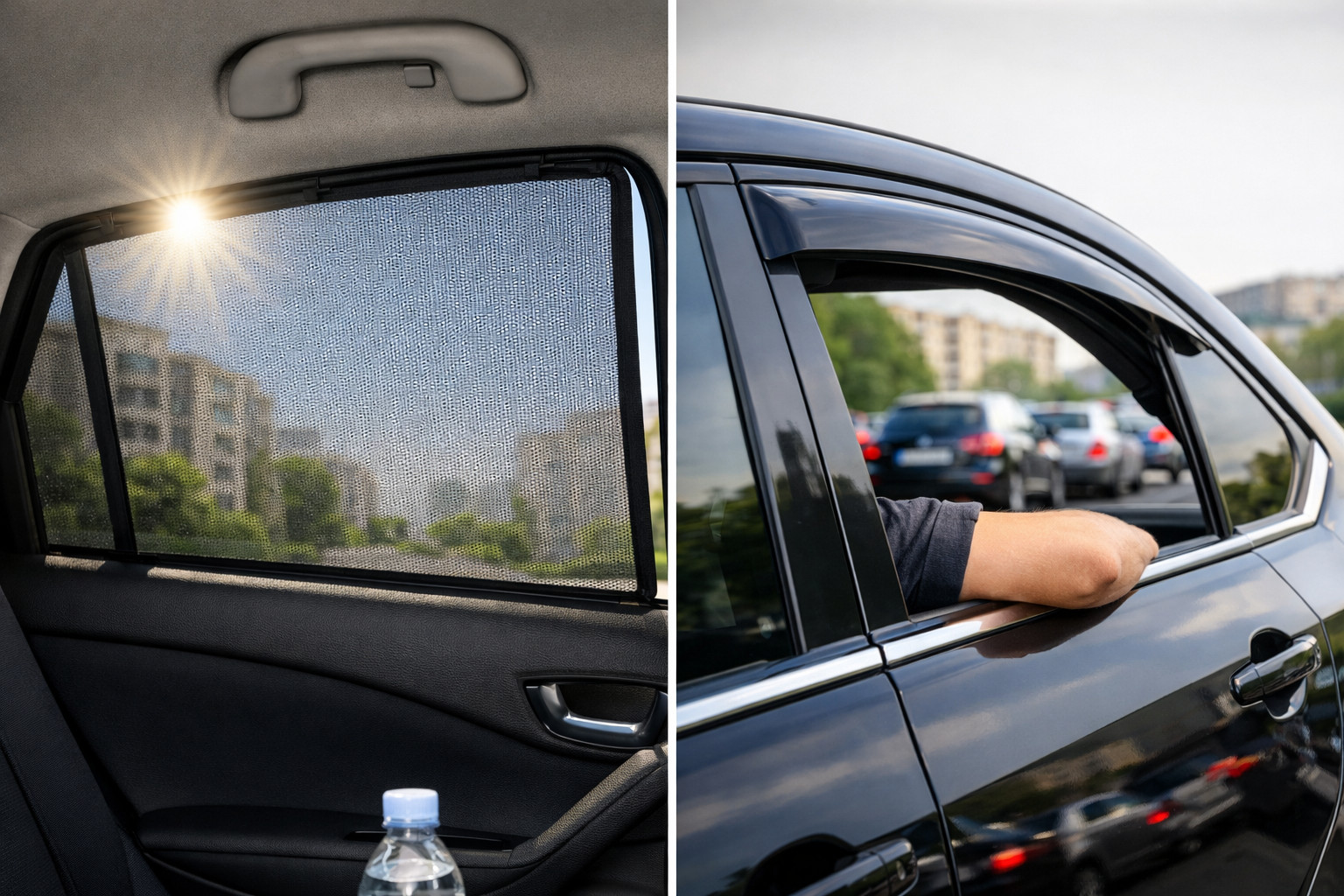 Parasolare sau deflectoare de vant pentru vara: ce e mai util in oras