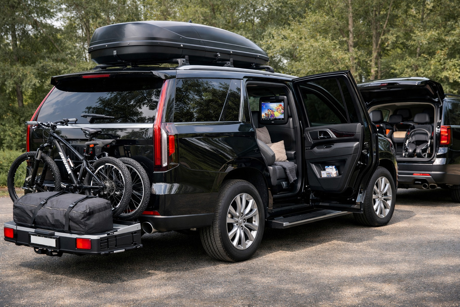 Pachet de upgrade pentru Cadillac Escalade 2020+ pentru calatorii in familie si confort zilnic