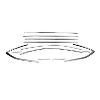 Set complet ornamente geamuri inox (12 buc) foto 1