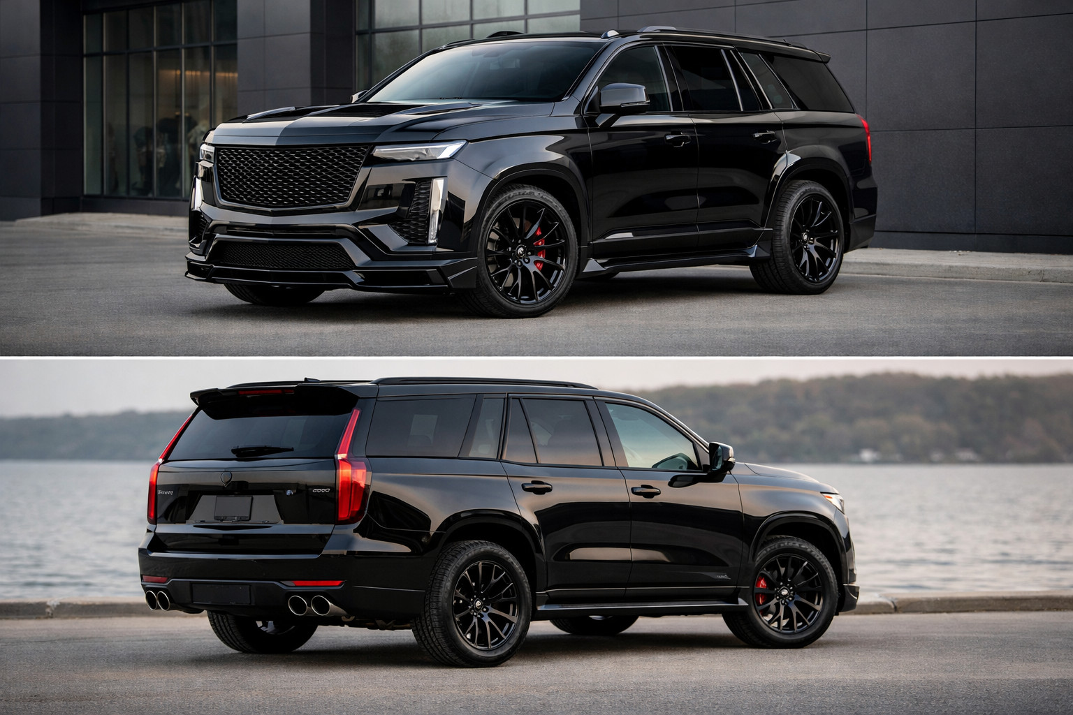 Cadillac Escalade 2020+: cand merita un body kit complet, iar cand ajung retusuri punctuale