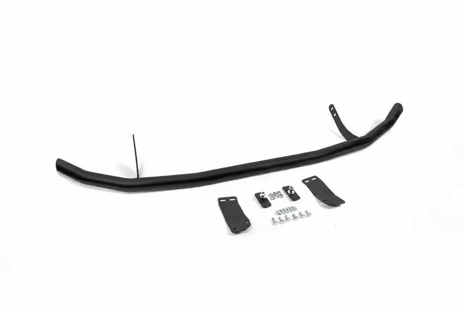 Ford Transit 2000–2014 Bara de protectie fata ST008 Black (2000-2006, inox) Image