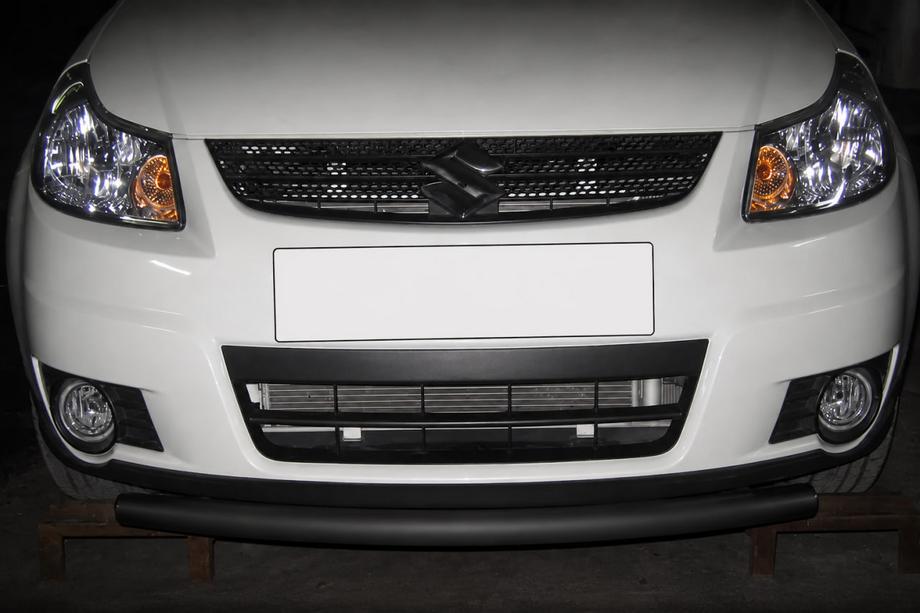 Suzuki SX4 2006-2013 Bara protectie fata ST008 Black (inox) Image