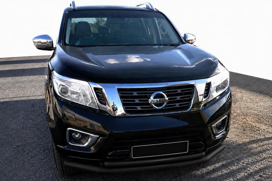 Nissan Navara/NP300 2016- Protectie frontala ST014 Black (inox) Image