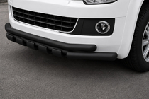 Volkswagen T5 Multivan 2003–2010 Bullbar fata ST015 Black (inox) foto 1