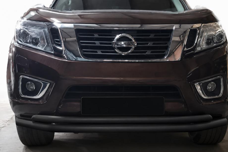 Nissan Navara/NP300 2016- Bullbar fata ST017 Black (inox) Image