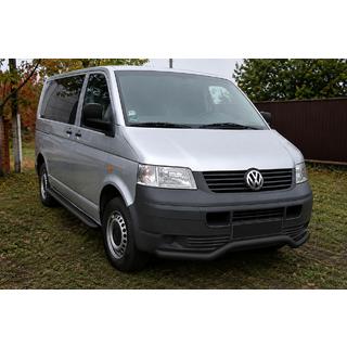 Bullbar fata Wave ST007 Black (inox) Volkswagen T5 Transporter 2003-2010 foto 1