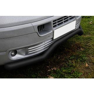Bullbar fata Wave ST007 Black (inox) Volkswagen T5 Transporter 2003-2010 foto 2