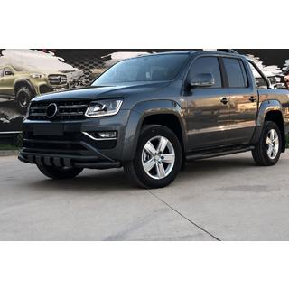 Bullbar fata F3-08.7 Black (inox) Volkswagen Amarok 2010-2022 foto 2