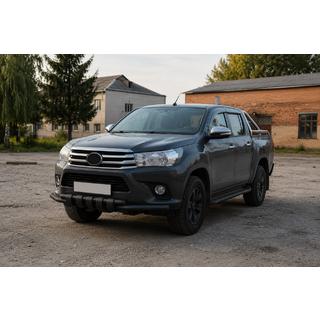 Bullbar fata F3-34 Black (inox) Toyota Hilux 2015- foto 3