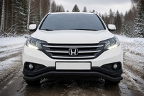 Honda CRV 2012-2016 Bullbar fata ST007 Black (otel inoxidabil) foto 1