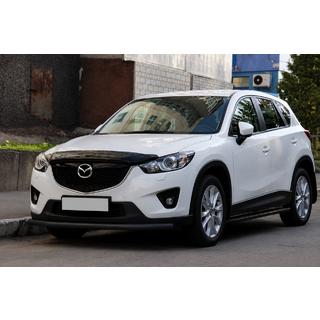Protectie Fata ST008 Negru (Otel Inoxidabil) Mazda CX-5 2012-2017 foto 2