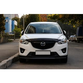 Protectie Fata ST008 Negru (Otel Inoxidabil) Mazda CX-5 2012-2017 foto 1