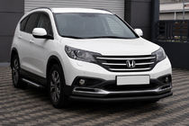 Honda CRV 2012-2016 Protectie fata ST008 Black (inox) foto 1