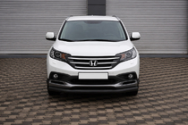 Honda CRV 2012-2016 Protectie fata ST008 Black (inox) foto 2