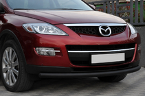 Mazda CX-7 2006-2012 Protectie fata ST008 Black (inox) foto 1