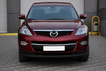 Mazda CX-7 2006-2012 Protectie fata ST008 Black (inox) foto 2