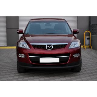 Protectie fata ST008 Black (inox) Mazda CX-7 2006-2012 foto 2