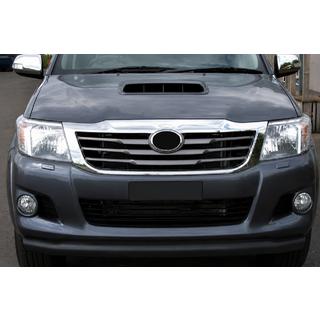 Protectie fata ST008 Black (inox) Toyota Hilux 2006-2015 foto 1