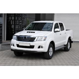 Protectie fata ST008 Black (inox) Toyota Hilux 2006-2015 foto 3