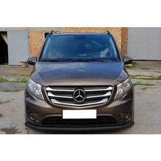 Protectie fata ST008 Black (inox) foto 1