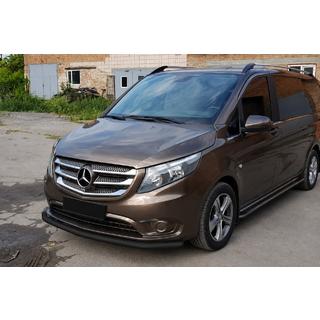 Protectie fata ST008 Black (inox) foto 2