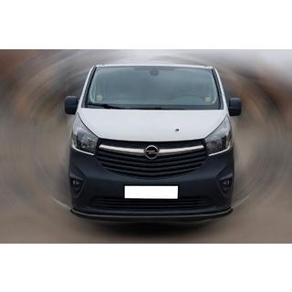 Protectie Fata ST008 Negru (Otel Inoxidabil) Fiat Talento 2016- foto 1