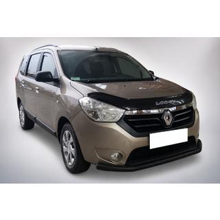 Protectie Fata ST008 Negru (Otel Inoxidabil) Renault Lodgy 2013-2022 foto 2