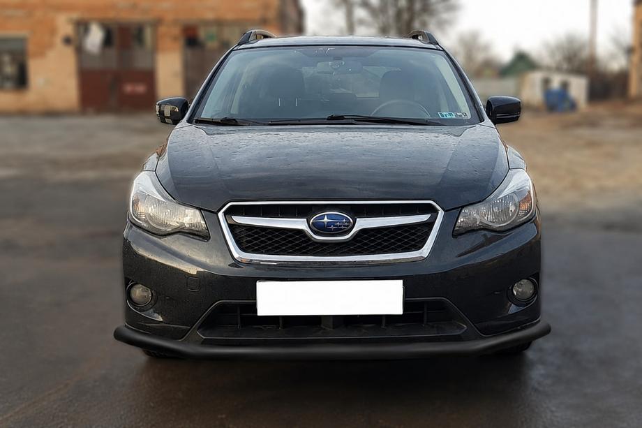 Subaru XV 2011-2017 Protectie Fata ST008 Negru (Otel Inoxidabil) Image