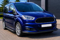 Ford Courier 2014-2023 Protectie Fata ST008 Negru (Otel Inoxidabil) foto 1