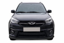 Chery Tiggo 3 2005- Protectie Fata ST008 Negru (Otel Inoxidabil) foto 1